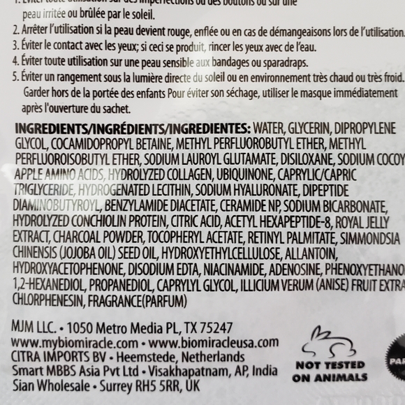 Bio Miracle Skincare 5 Bio Miracle Charcoal Bubble Face Mask Poshmark